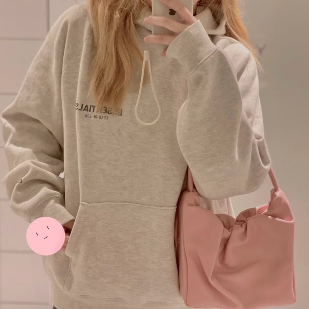 STAUD Felix Pink Shoulder Bag